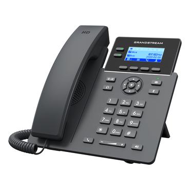 Grandstream Networks GRP2602P IP-telefon Sort 2 Linier LCD