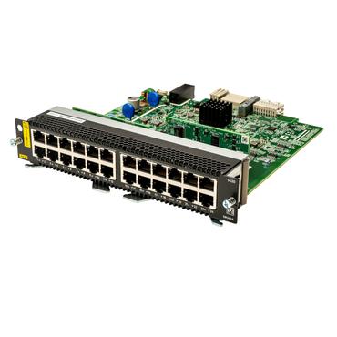 HPE Aruba Networking CX 5420 24p 10M/100M/1G Class4 PoE Module - switch - 24 portar - Administrerad - insticksmodul