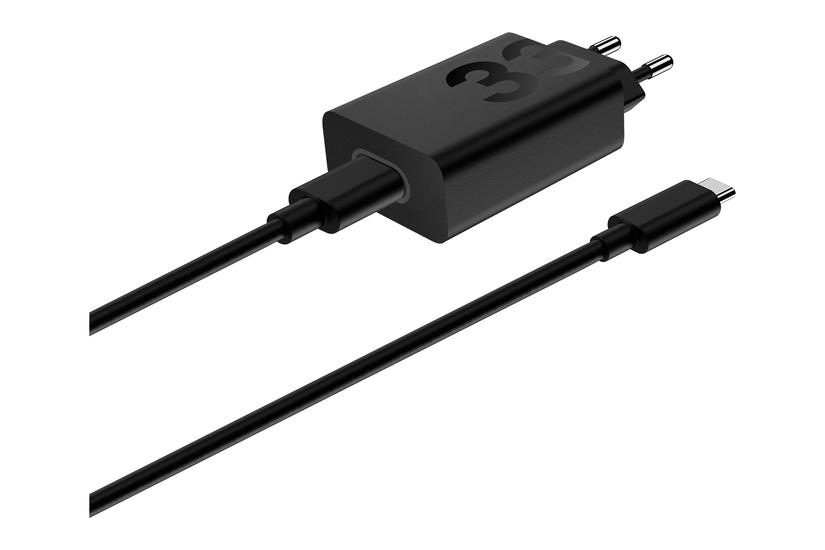 Motorola TurboPower Wall Charger 33W USB-C  1m C-C cable  Black