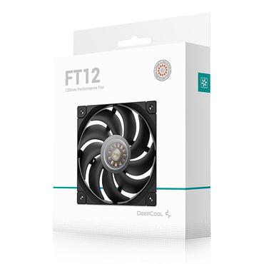 DeepCool FT12 Computerkabinet Ventilator 12 cm Sort 1 stk