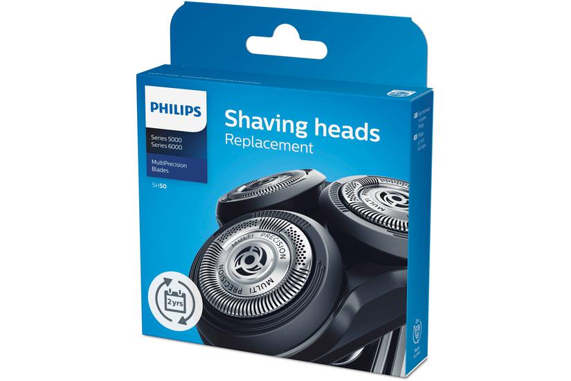 Philips Philips Shaver series 5000 Shaving heads SH50/50 Fits S5000 (S5xxx) Fits AquaTouch (S5xxx) Fits Star Wars Shaver SW57xx