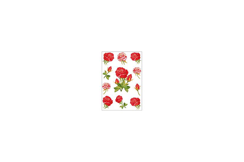 HERMA Decorative labels DECOR roses 3 sheets selvkl&aelig;bende etiket
