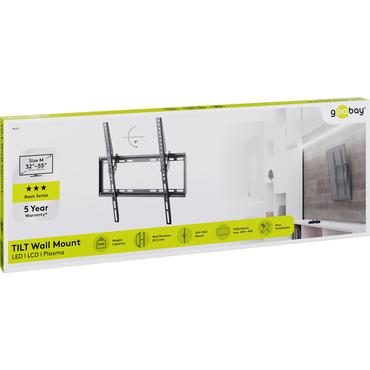 Goobay 49731 tv-beslag 139,7 cm (55") Sort