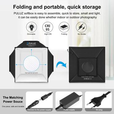 Photo studio Puluz 40cm 24W 5500K PU5042EU