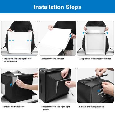 Photo studio Puluz 40cm 24W 5500K PU5042EU