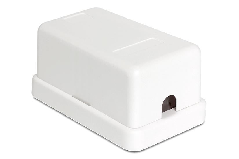 Delock Keystone Surface Mounted Box - chassi med modulär insättning