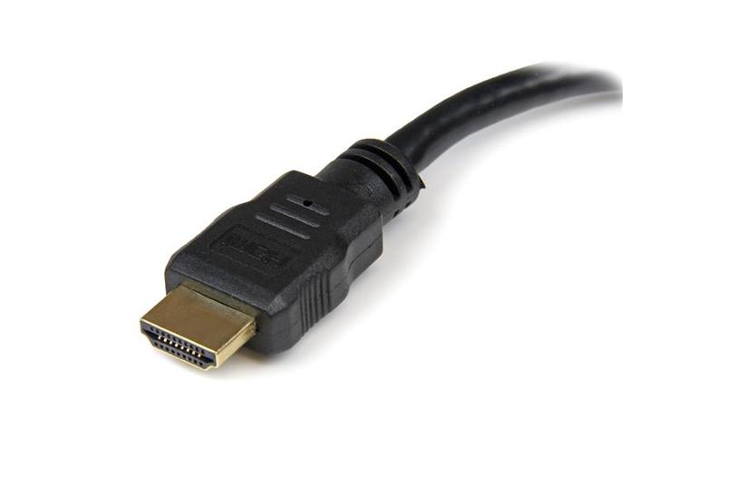 StarTech.com 20 cm HDMI till DVI-D-videokabeladapter - HDMI-hane till DVI-hona - videokort - HDMI / DVI - 20.32 cm