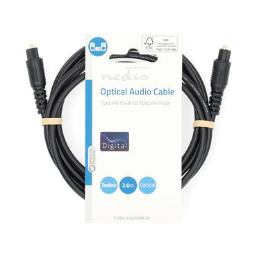 CAGL25000BK10 Optische Audiokabel TosLi