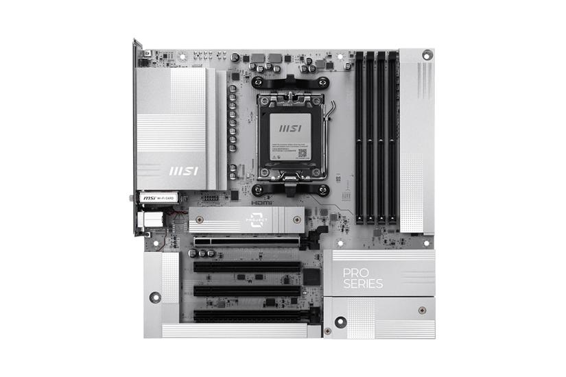 MSI AM5 PRO B850M-A WIFI PZ M-ATX AMD B850 Sokkel AM5 micro ATX