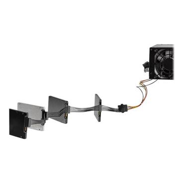 StarTech.com 15.7 in (400 mm) SATA Power Splitter Adapter Cable