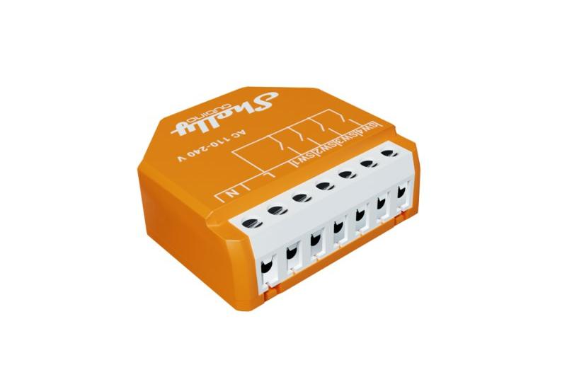 Shelly Qubino Wave i4 Intelligent kontakt Orange