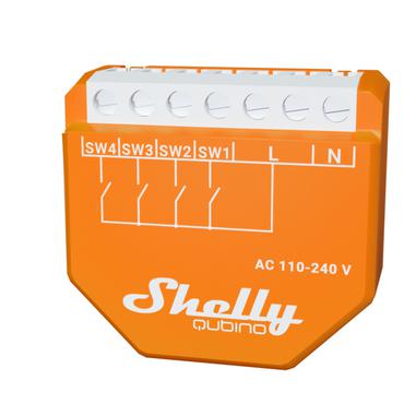 Shelly Qubino Wave i4 Intelligent kontakt Orange