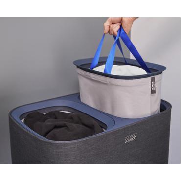 Joseph Joseph 50004 vasketøjskurv 90 L Rektangulær Bomuld, Polyester Sort