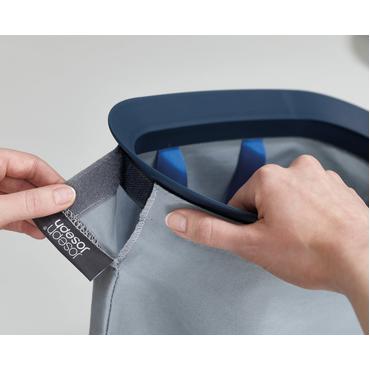 Joseph Joseph 50004 vasketøjskurv 90 L Rektangulær Bomuld, Polyester Sort