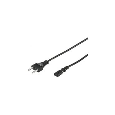 goobay NK 104 S-180 - strömkabel - Europlugg till IEC 60320 C7 - 1,8 m