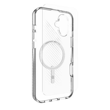 Zagg Luxe + Glass 360 - baksidesskydd f&ouml;r mobiltelefon