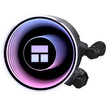 Thermalright Frozen Notte 240 BLACK ARGB Processor V&aelig;skek&oslash;lingss&aelig;t 12 cm Sort 1 stk