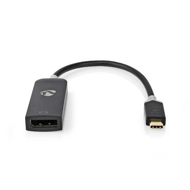 Nedis CCBW64352AT02 USB grafisk adapter 7680 x 4320 pixel Anthracit