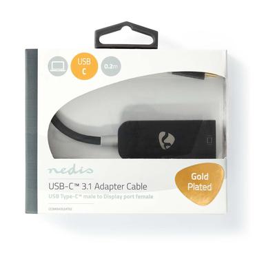 Nedis CCBW64352AT02 USB grafisk adapter 7680 x 4320 pixel Anthracit