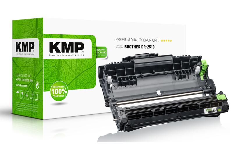 KMP Trommel Brother DR-2510  15.000 S. remanufactured