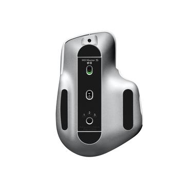 Logitech MX Master 3S Performance Wireless Mouse - mus - Bluetooth, 2.4 GHz - Bleg