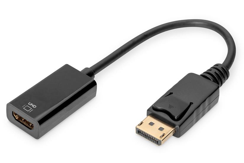 Digitus AK-340415-002-S videokabel adapter 0,2 m DisplayPort HDMI Type A (Standard) Sort