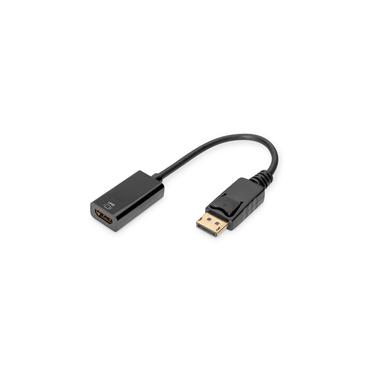 Digitus AK-340415-002-S videokabel adapter 0,2 m DisplayPort HDMI Type A (Standard) Sort