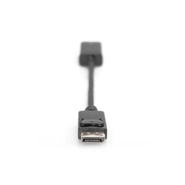 Digitus AK-340415-002-S videokabel adapter 0,2 m DisplayPort HDMI Type A (Standard) Sort
