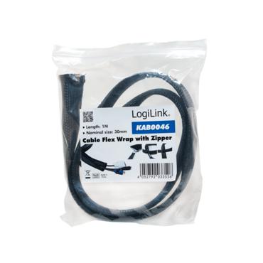 LogiLink KAB0046 kabelbakke Sort