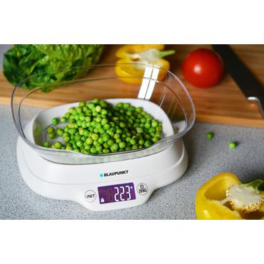 Blaupunkt FKS501 køkken- og diætvægt Hvid Rektandel Elektronisk køkkenvægt