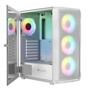 Logic Concept Chassi - Midi Tower - ATX, mATX, Mini-ITX - 155 mm - 340 mm - 7