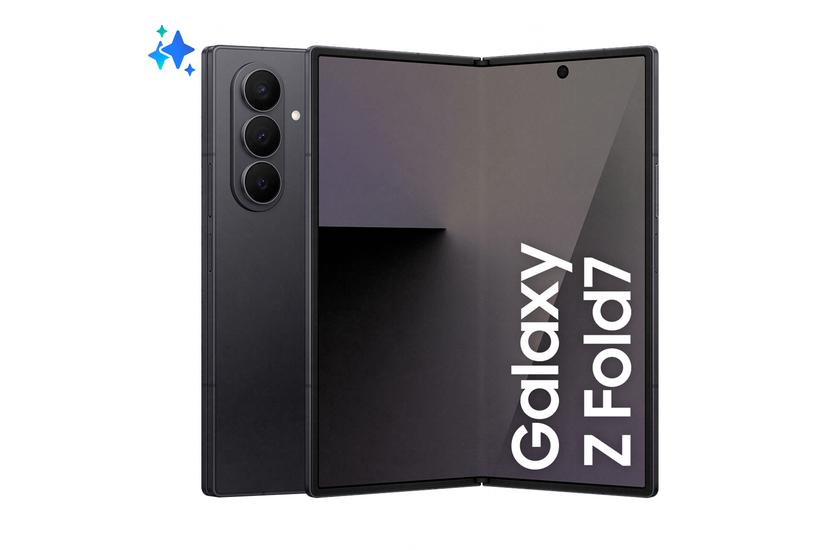 Samsung Galaxy Z Fold7 20,3 cm (8") Android 16.0 5G 12 GB 512 GB 4400 mAh Sort