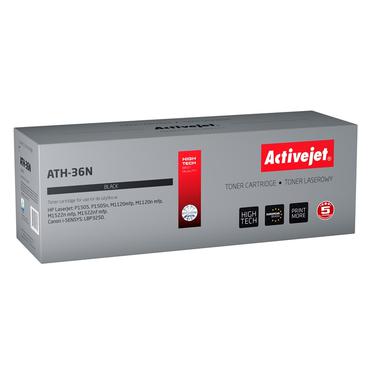 Activejet ATH-36N (erstatning HP 36A CB436A, Canon CRG-713; Supreme; 2000 sider; sort)