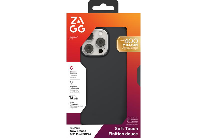 ZAGG Manhattan Snap - bagsidecover til mobiltelefon