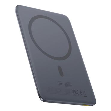 Baseus PicoGo Ultra-Slim 5000 mAh Trådløs opladning Grå