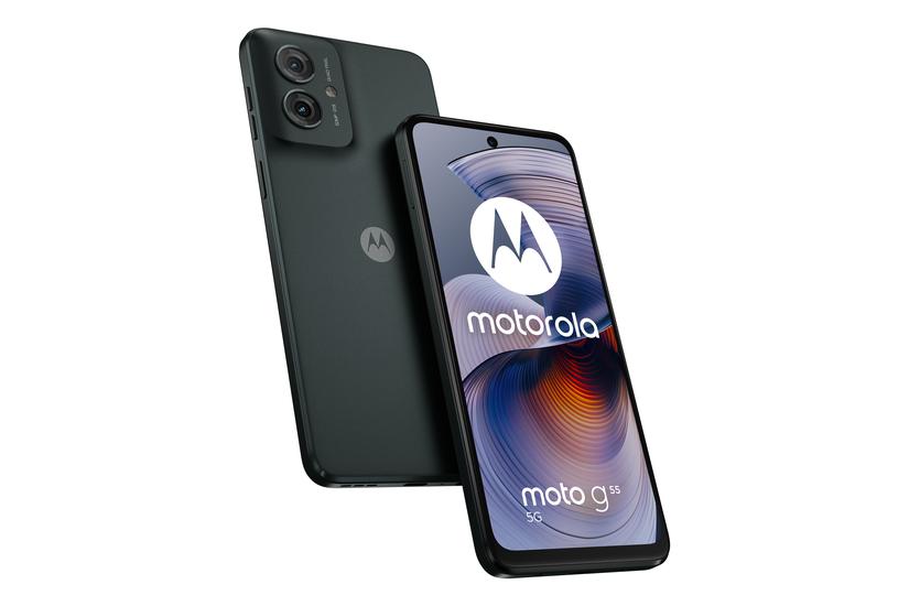 Motorola moto g55 5G 16,5 cm (6.49") Dual SIM Android 14 USB Type-C 8 GB 256 GB 5000 mAh Grå