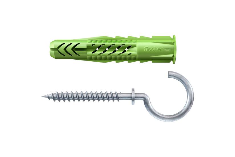 Fischer Vægudtag - 4 stk - 6 mm - Nylon - 50 mm