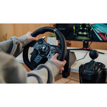 Logitech G920 Driving Force - rat og pedalsæt - kabling