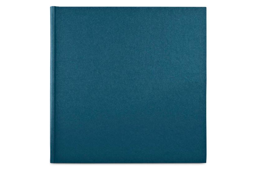 Hama Jumbo Wrinkled blau   30x30 80 wei&szlig;e Seiten             7609
