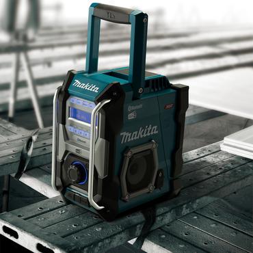Makita MR004G radio Arbejdsområde Analog & digital Sort, Grøn