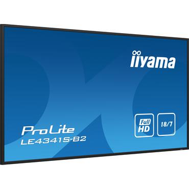 iiyama ProLite LE4341S-B2 43" Klass (42.5" visbar) LED-bakgrundsbelyst LCD-skärm