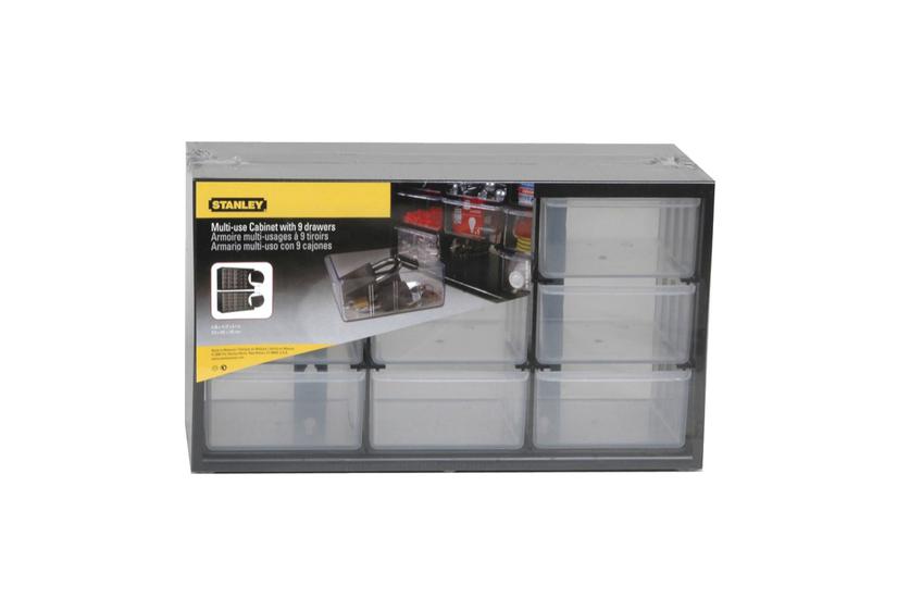 Stanley 1-93-978 v&aelig;rkt&oslash;jskasse og kasse Polypropylen Sort, Transparent