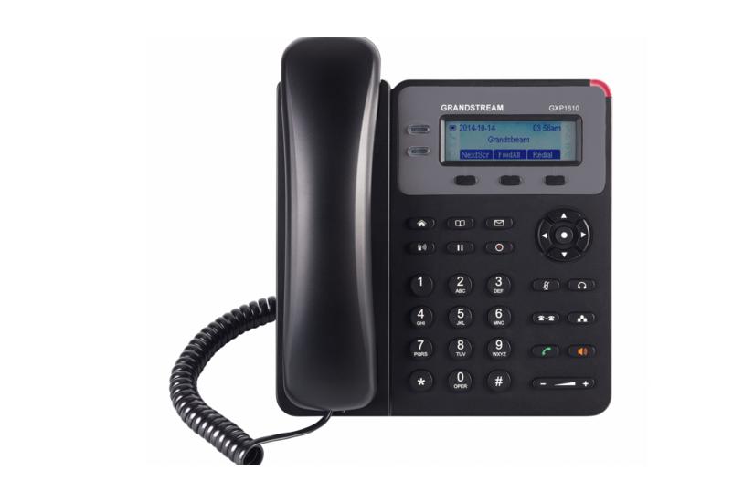 Grandstream Networks GXP1610 telefon DECT telefon Sort