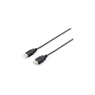 Equip 128851 USB-kabel USB 2.0 3 m USB A Sort