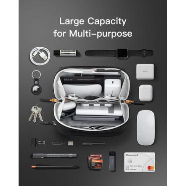 Inateck AB03011 Opbevaringspose Andet Stof Sort