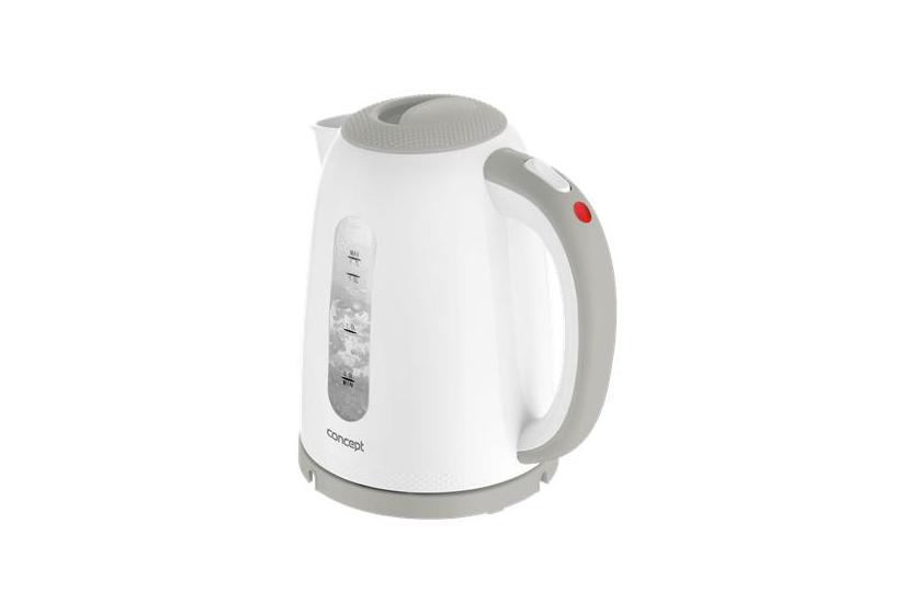 Concept RK2335 elkedel 1,7 L 2200 W Grå, Hvid
