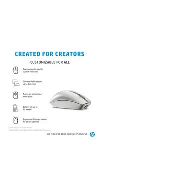 HP Creator 930 - mus - Bluetooth - silver