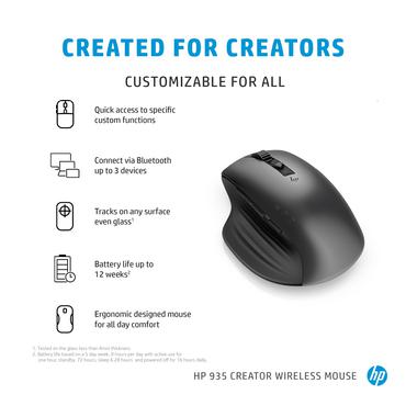 HP Creator 930 - mus - Bluetooth - silver