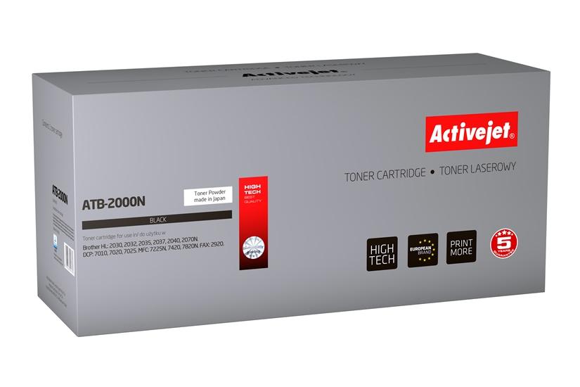 Activejet tonerkassette ATB-2000N (erstatning Brother TN-2000/TN-2005; Supreme; 2500 sider; sort)