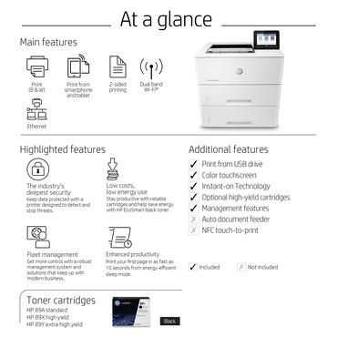 HP LaserJet Enterprise M507x - printer - S/H - laser